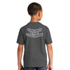 Crush The Course Gray Tee