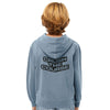 Crush The Course Midweight Blue Hoodie - Youth