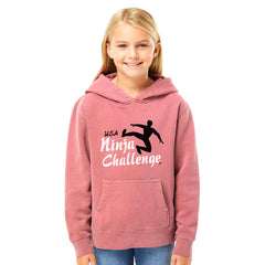 Crush The Course Midweight Pink Hoodie