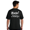 Black Ninja T - Dry-fit - Adult