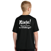 Black Ninja T - Dry-fit - Youth